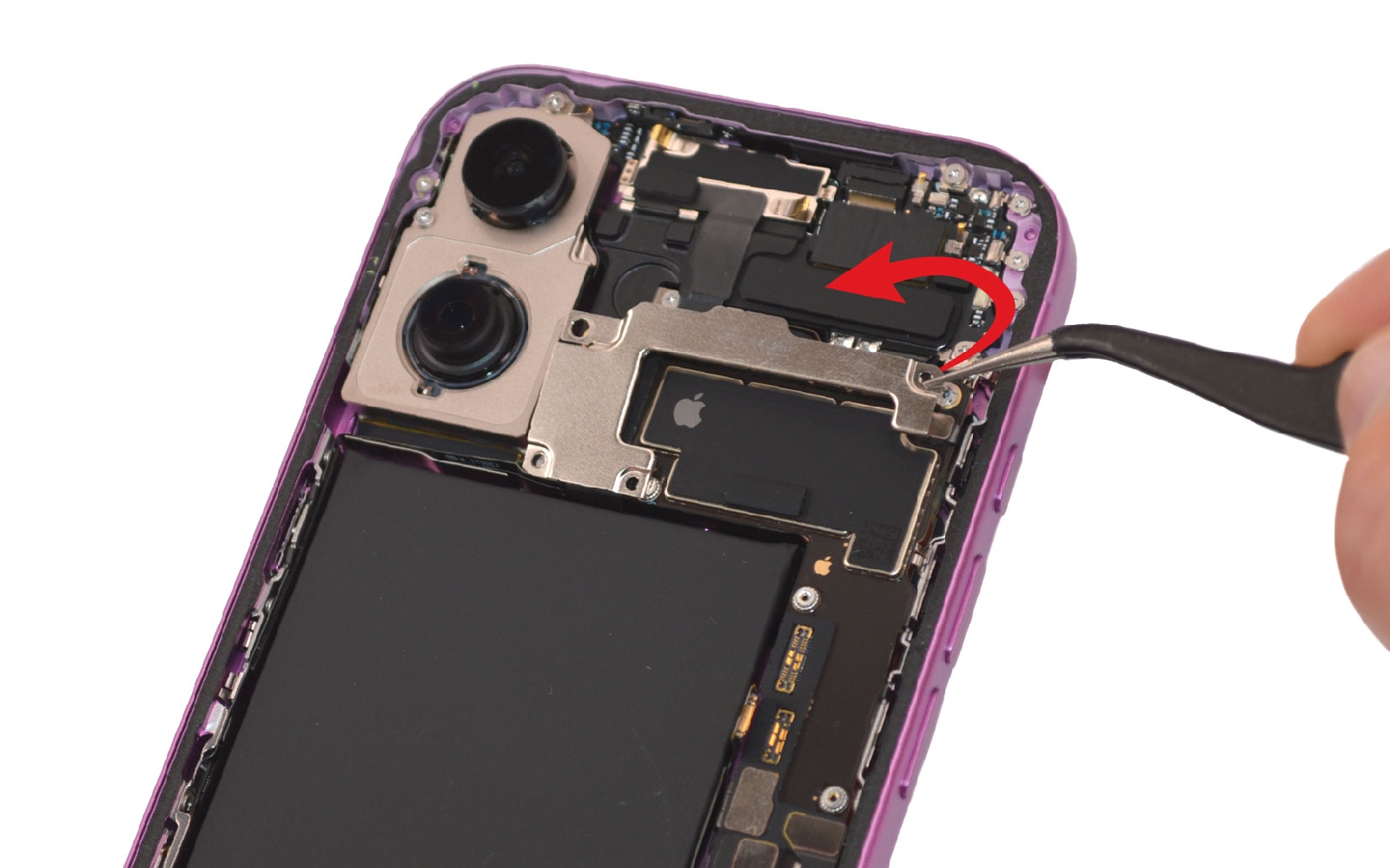 Comment changer le haut-parleur interne sur iPhone 16 photo 3