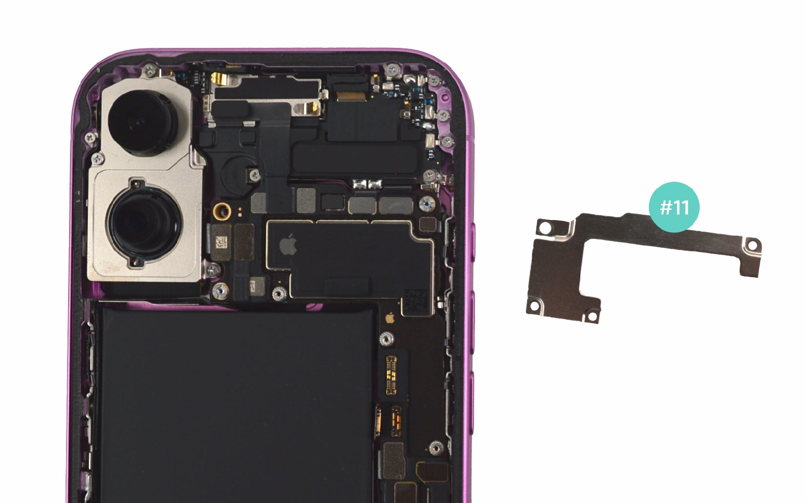 Comment changer le haut-parleur interne sur iPhone 16 photo 4