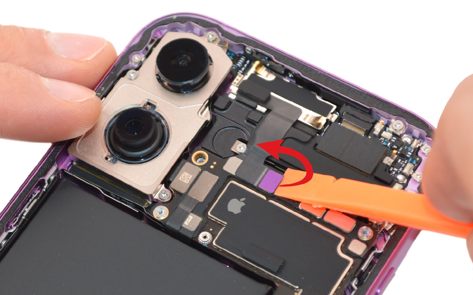 Comment changer le haut-parleur interne sur iPhone 16 photo 1