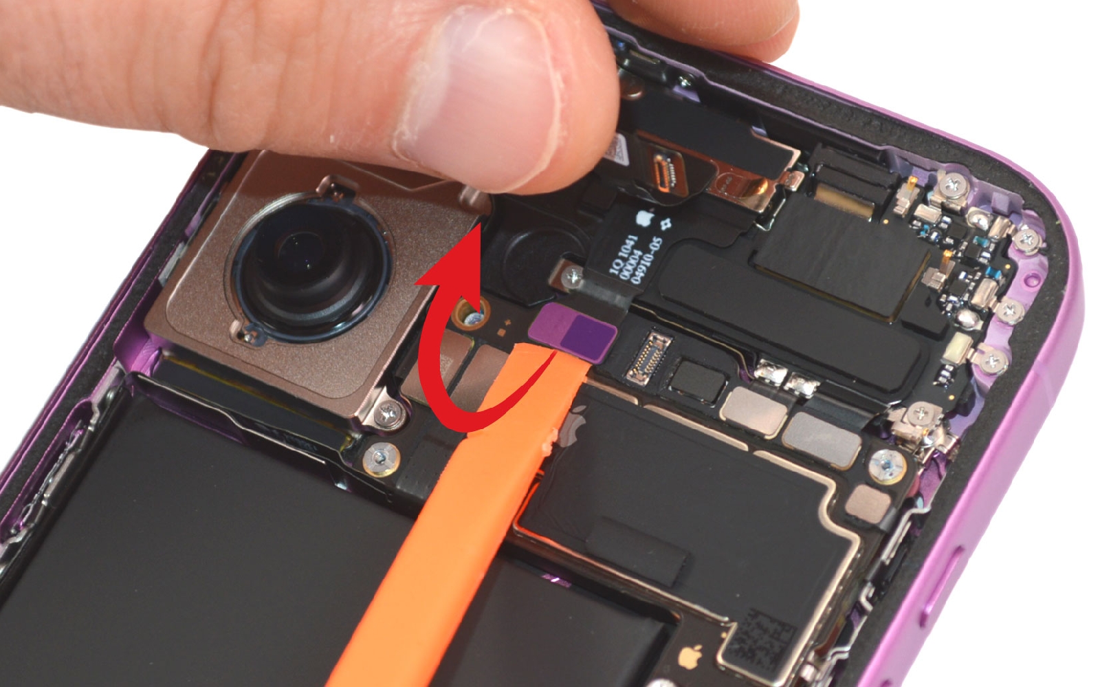 Comment changer le haut-parleur interne sur iPhone 16 photo 2