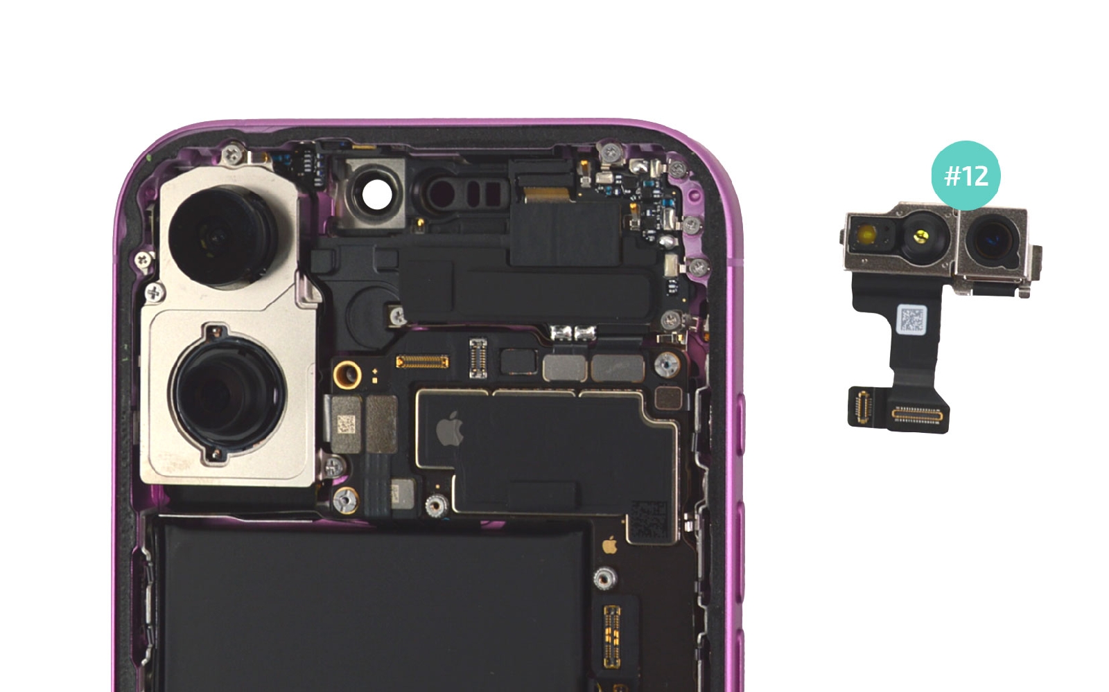 Comment changer le haut-parleur interne sur iPhone 16 photo 3