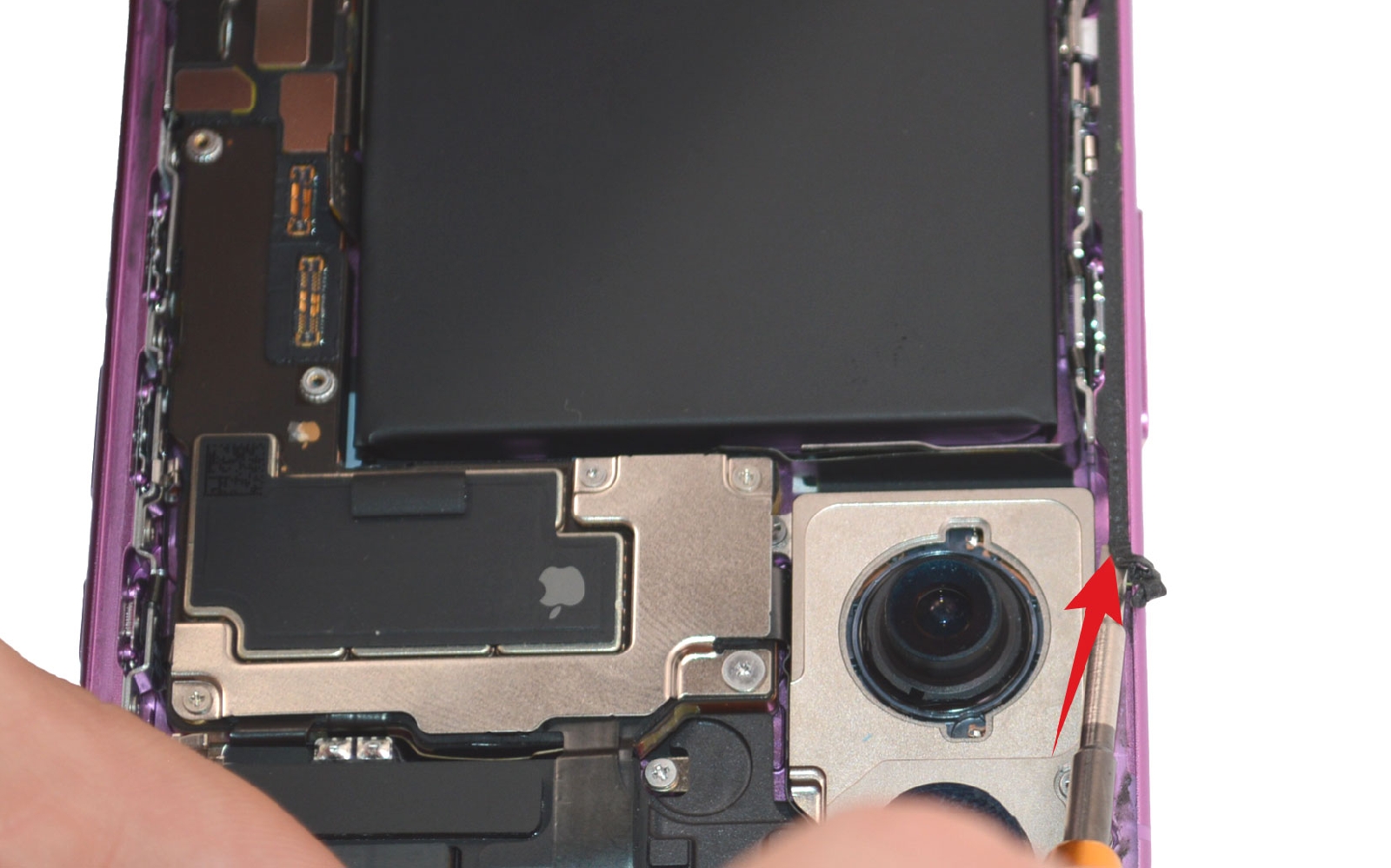 Comment changer le vibreur et le lecteur SIM sur iPhone 16 photo 1