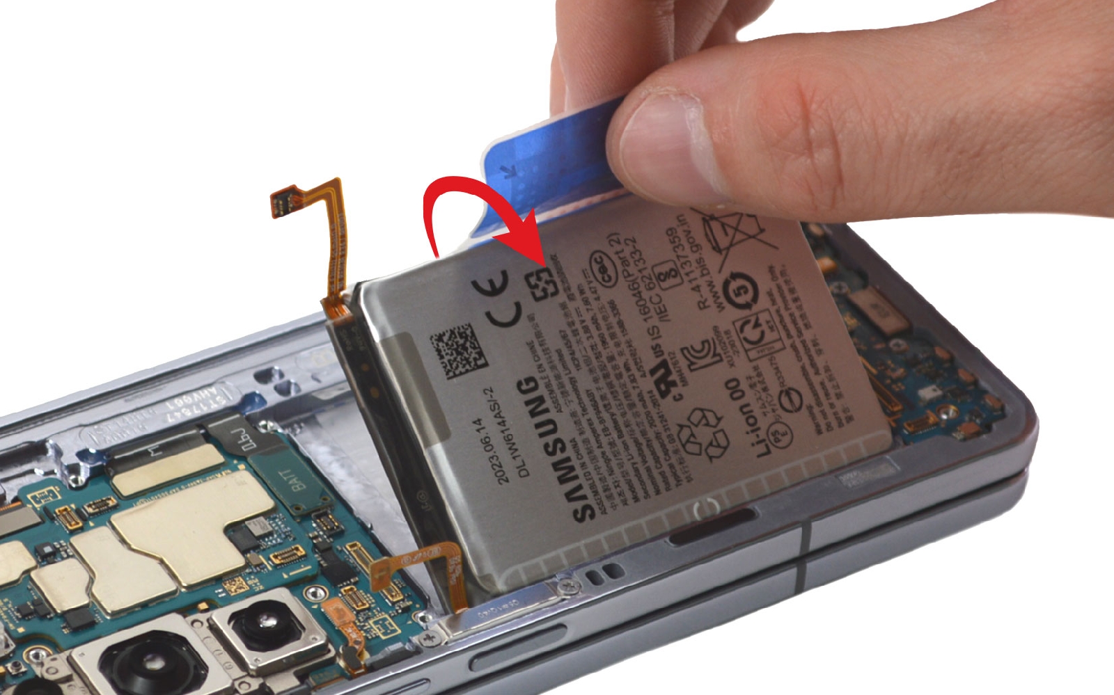 Guide de réparation sur Galaxy Z Fold5 photo 3