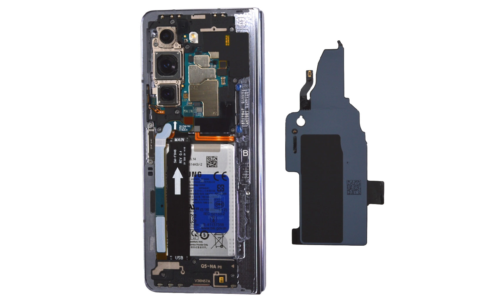 Guide de réparation sur Galaxy Z Fold5 photo 4