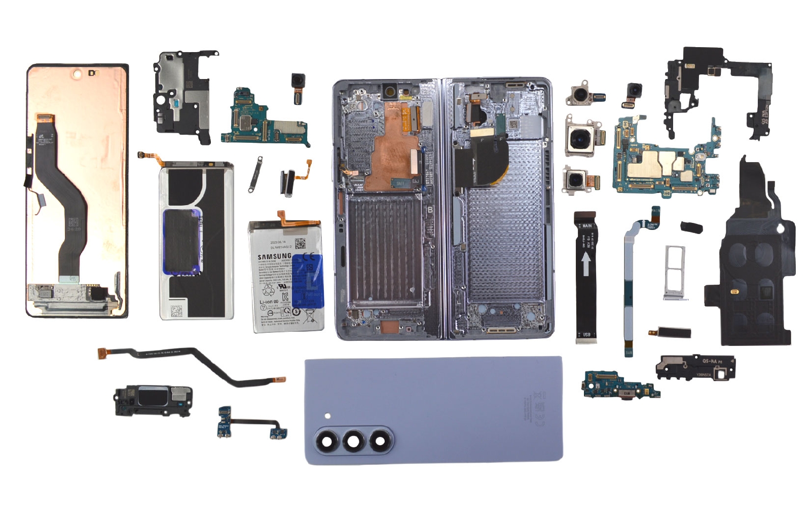 Guide de réparation sur Galaxy Z Fold5 photo 1