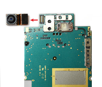 Changement de caméra arrière sur iPhone 3GS photo 1