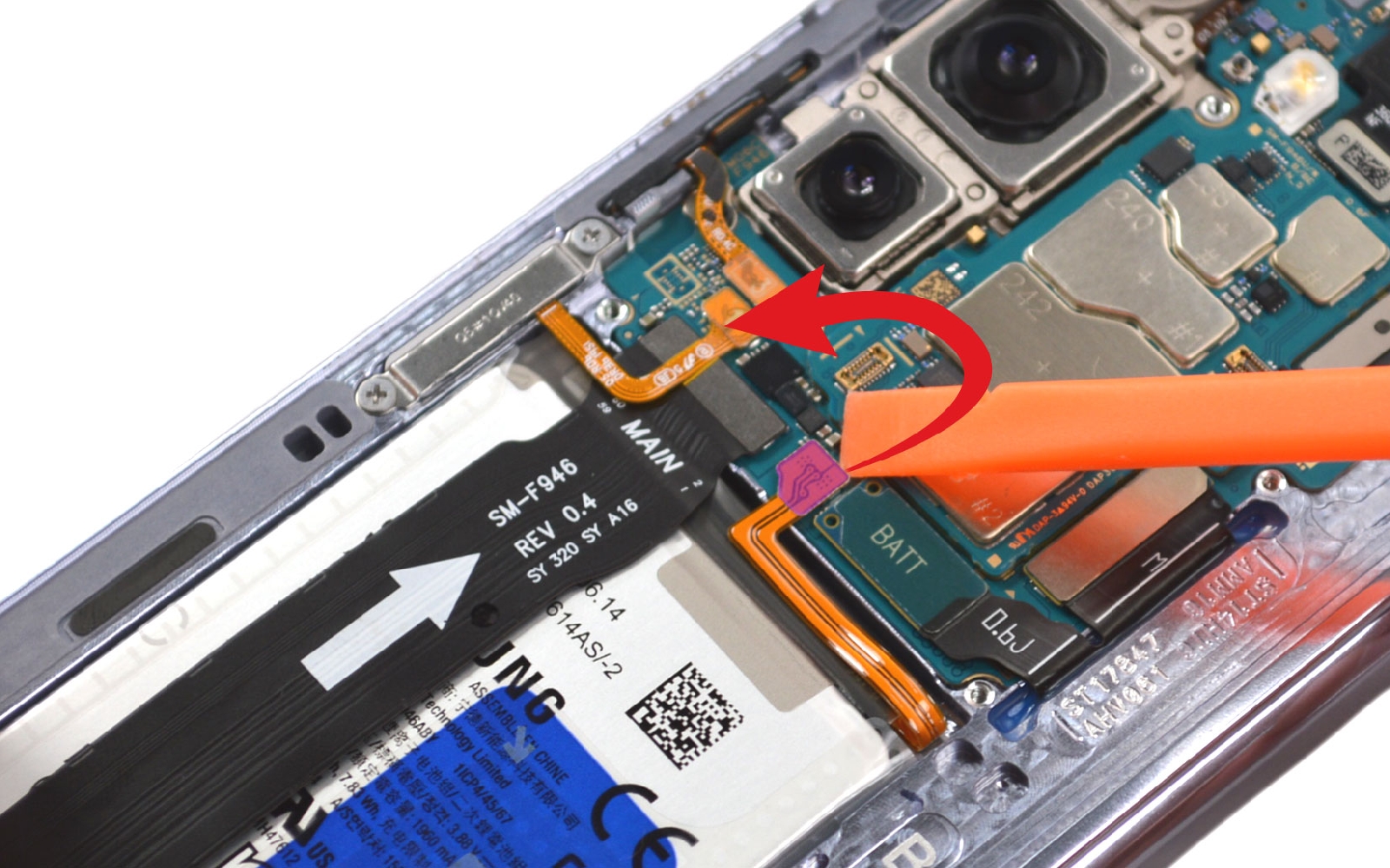 Comment changer la batterie principale sur Galaxy Z Fold5 photo 1