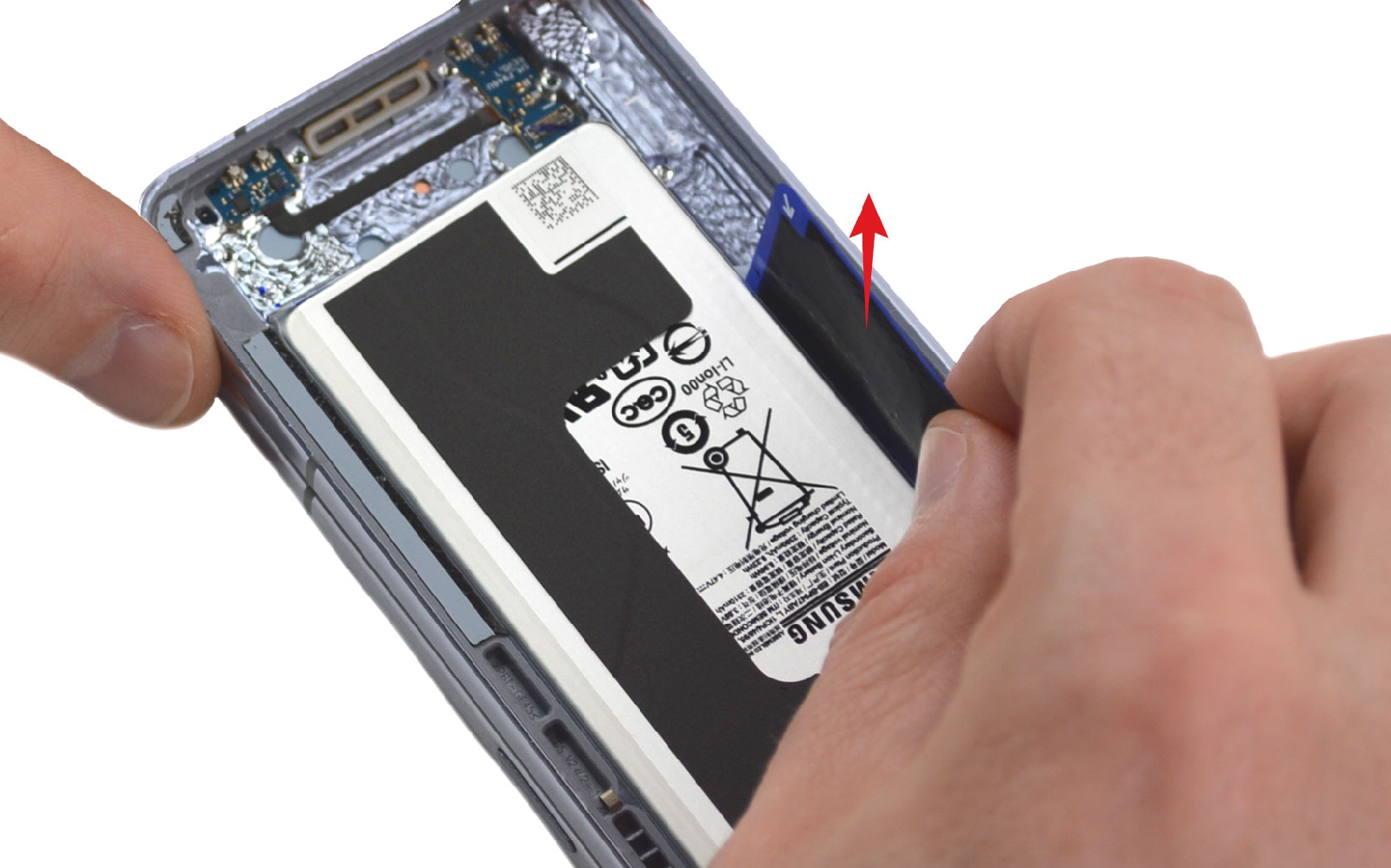 Comment changer la batterie secondaire sur Galaxy Z Fold5 photo 2