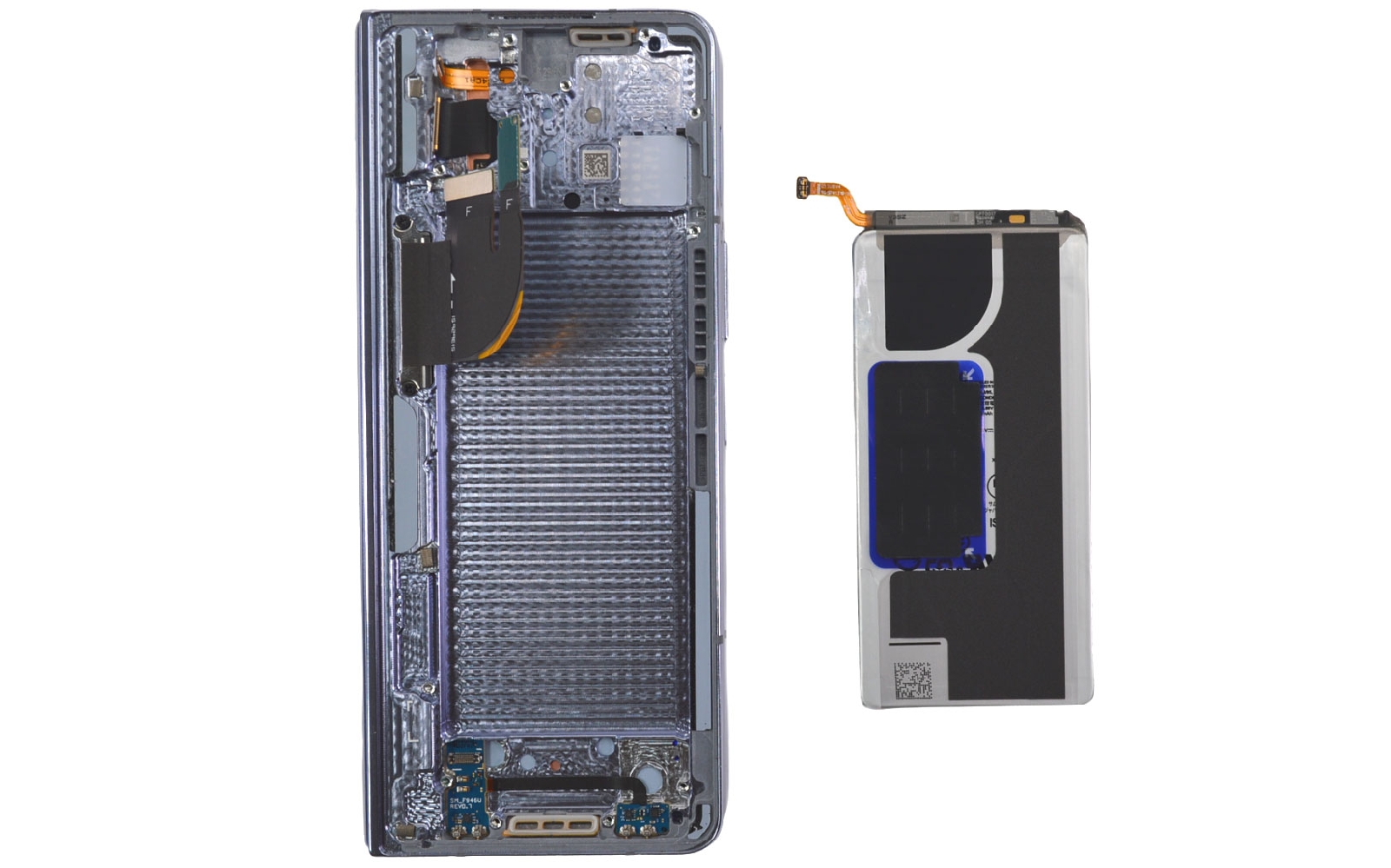 Comment changer la batterie secondaire sur Galaxy Z Fold5 photo 4