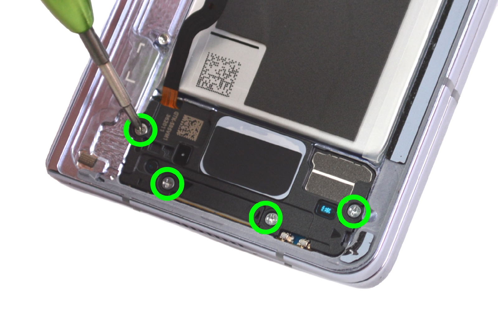 Comment changer la batterie secondaire sur Galaxy Z Fold5 photo 1