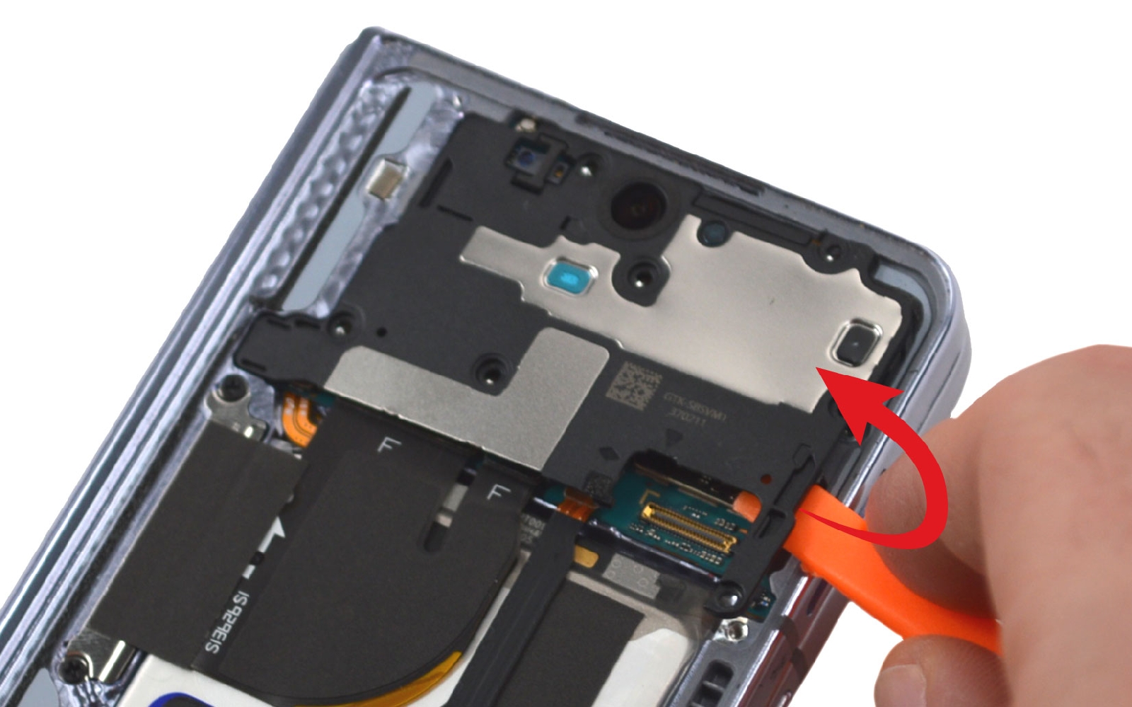 Comment changer la batterie secondaire sur Galaxy Z Fold5 photo 2