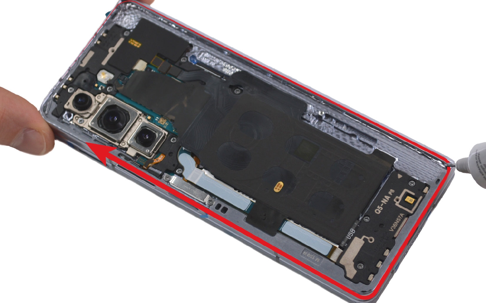 Comment changer le connecteur de charge  sur Galaxy Z Fold5 photo 1