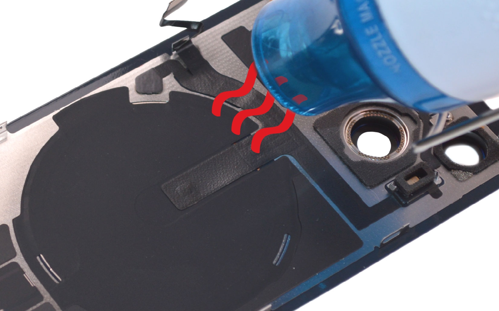 Comment changer la vitre arrière nue sur iPhone 15 photo 1