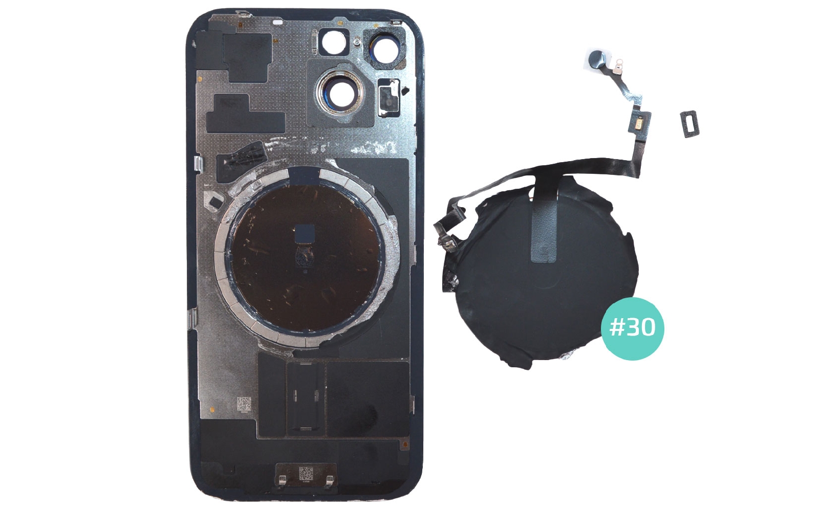 Comment changer la vitre arrière nue sur iPhone 15 photo 3