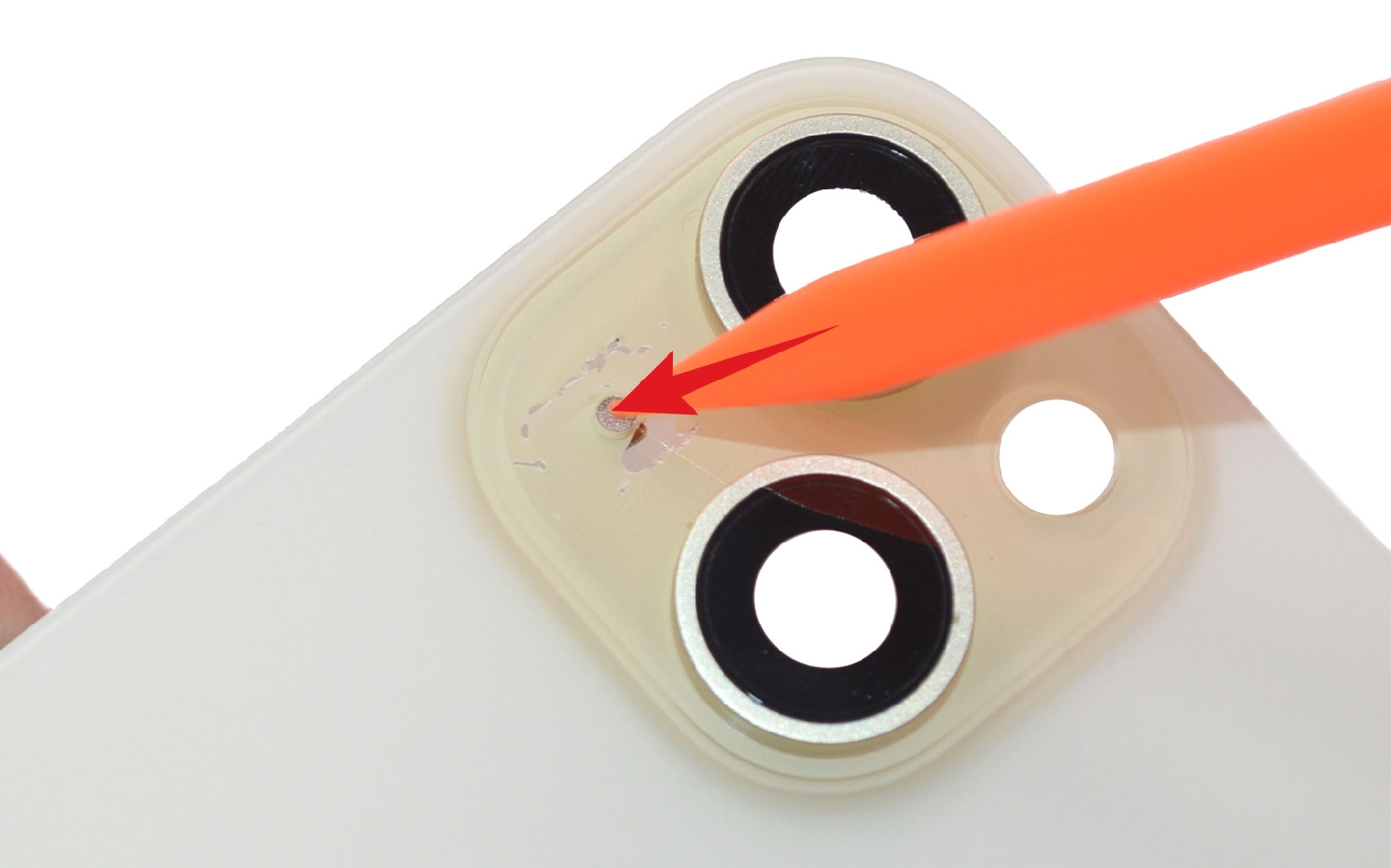 Comment changer la vitre arrière nue sur iPhone 15 photo 3