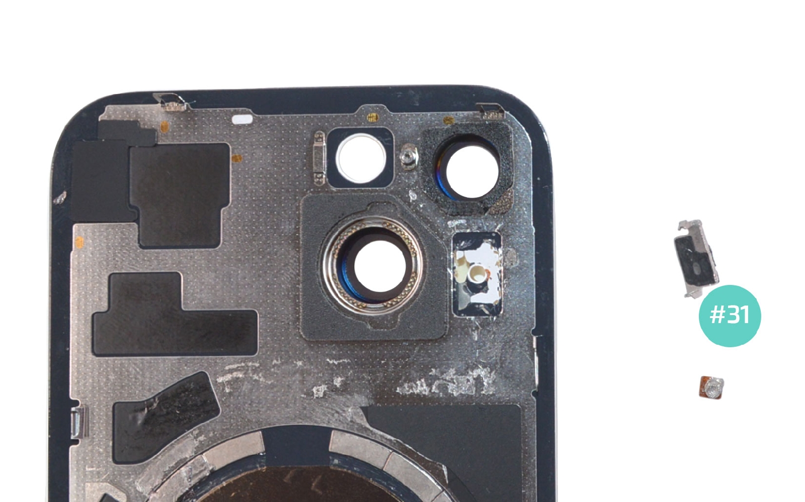 Comment changer la vitre arrière nue sur iPhone 15 photo 4