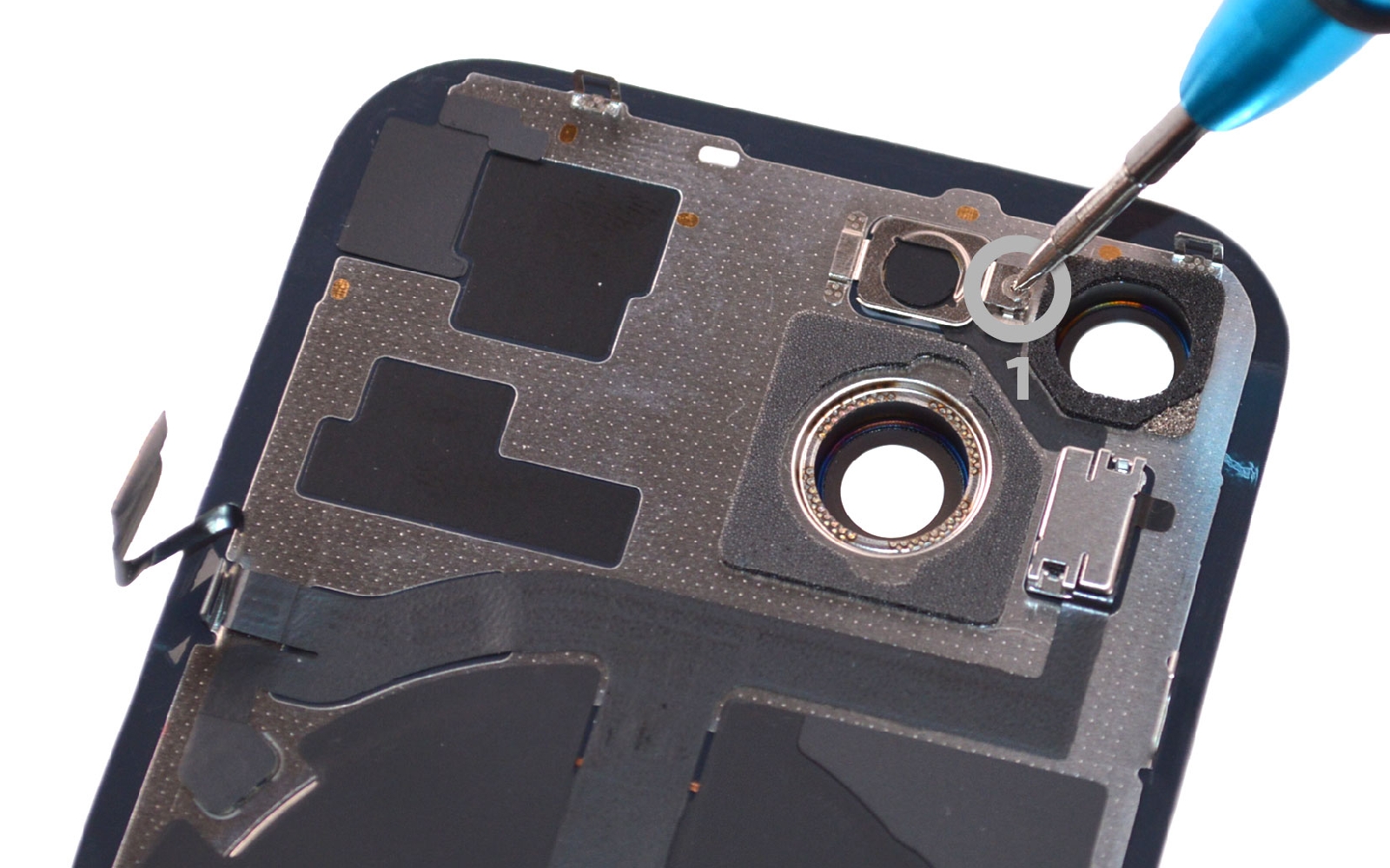 Comment changer la vitre arrière nue sur iPhone 15 photo 1