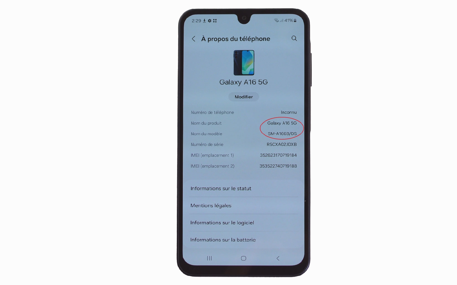 Guide de réparation sur Galaxy A16 (5G) photo 1