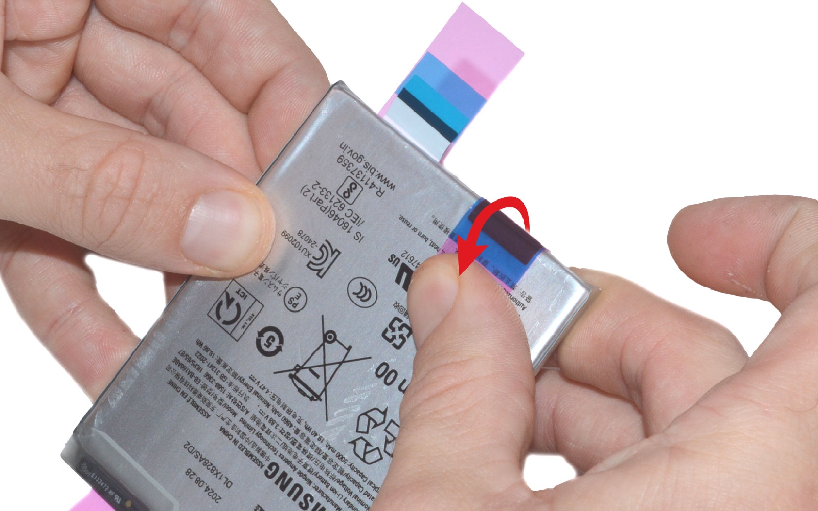 Comment changer le bloc écran sur Galaxy A16 (5G) photo 4