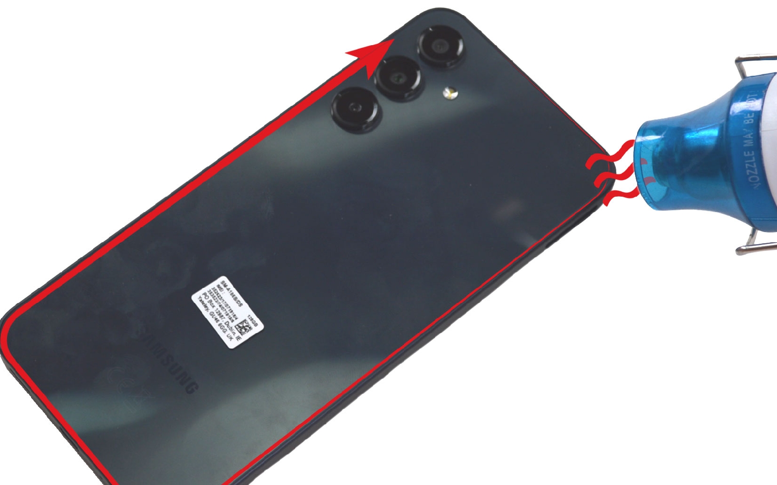 Comment changer le bloc écran sur Galaxy A16 (5G) photo 3