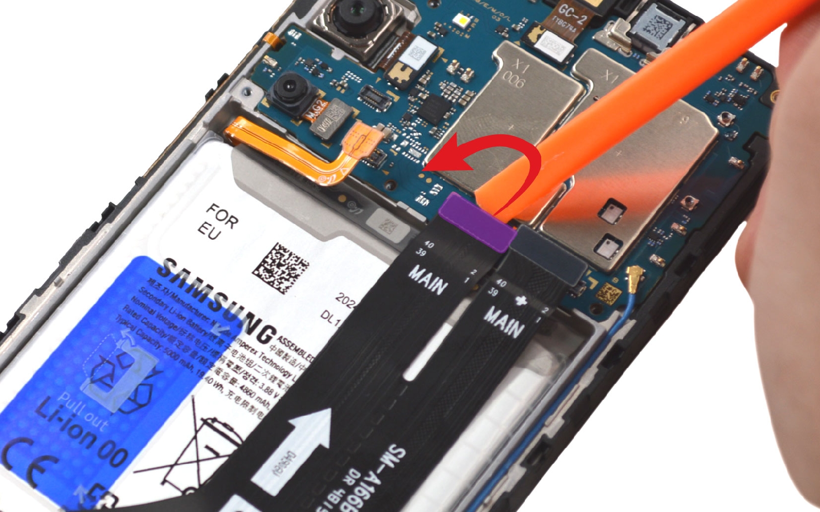 Comment changer le bloc écran sur Galaxy A16 (5G) photo 2