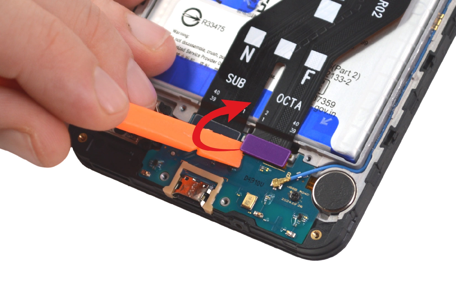 Comment changer le bloc écran sur Galaxy A16 (5G) photo 3