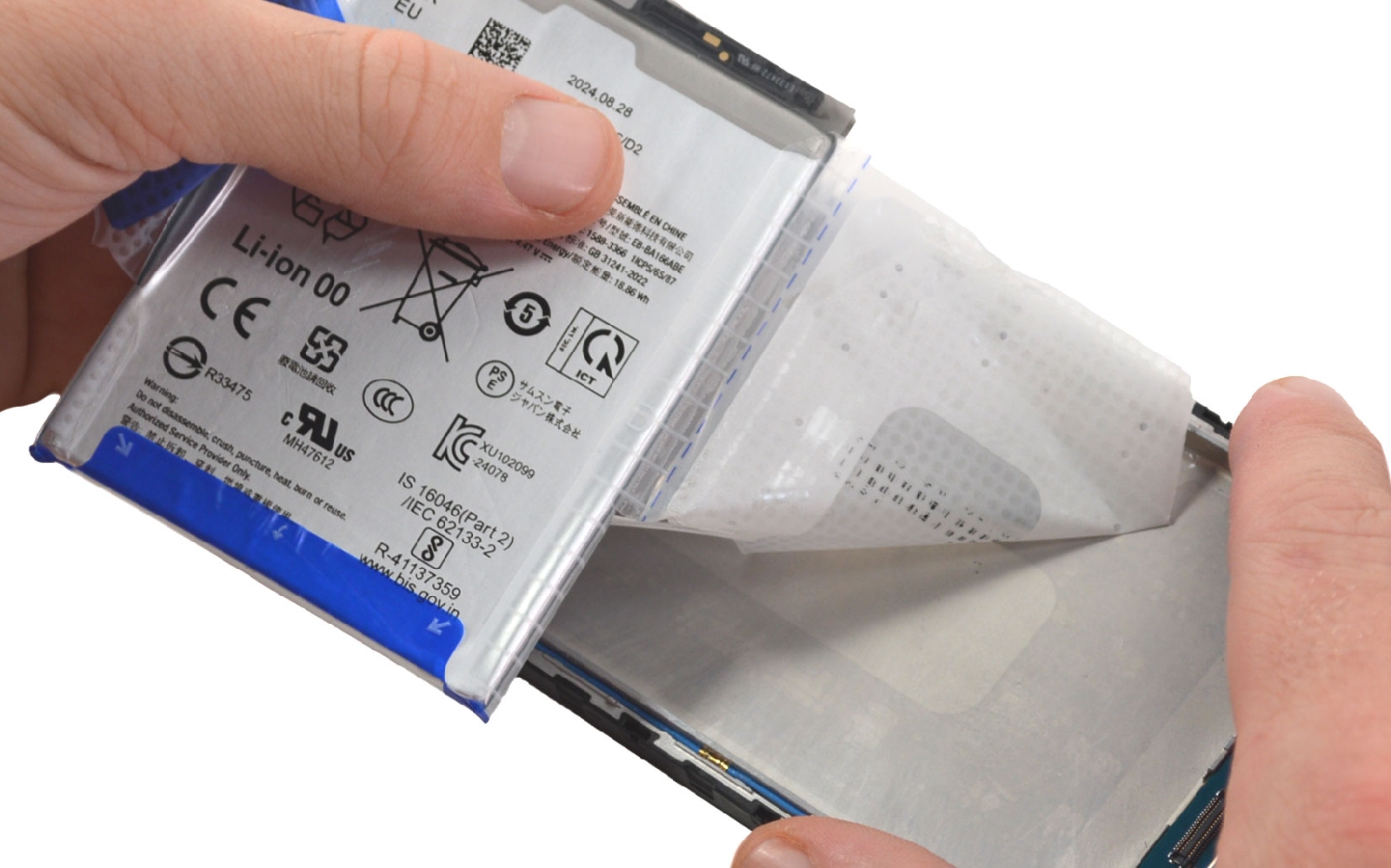 Comment changer la batterie sur Galaxy A16 (5G) photo 4