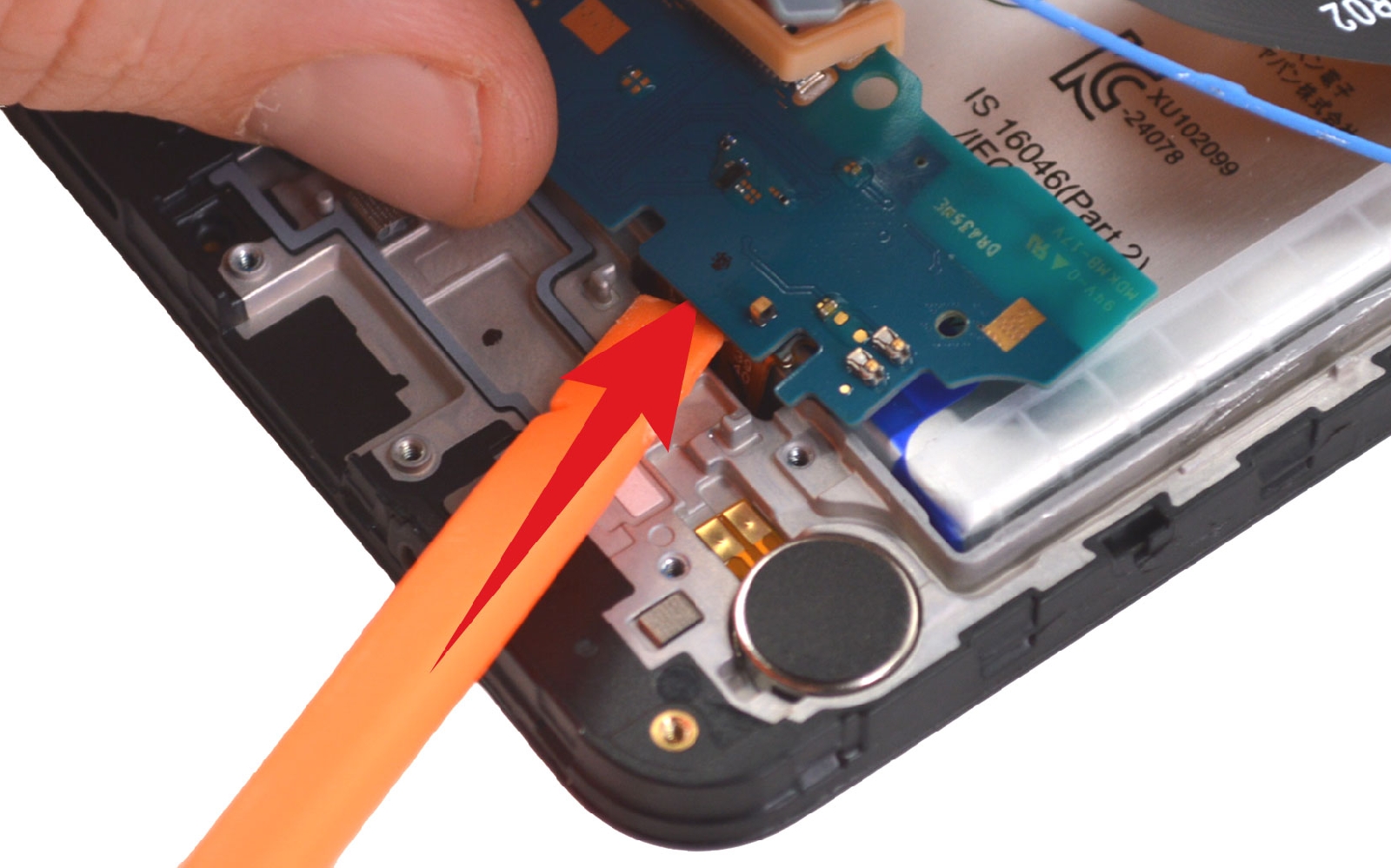 Comment changer le connecteur de charge  sur Galaxy A16 (5G) photo 4