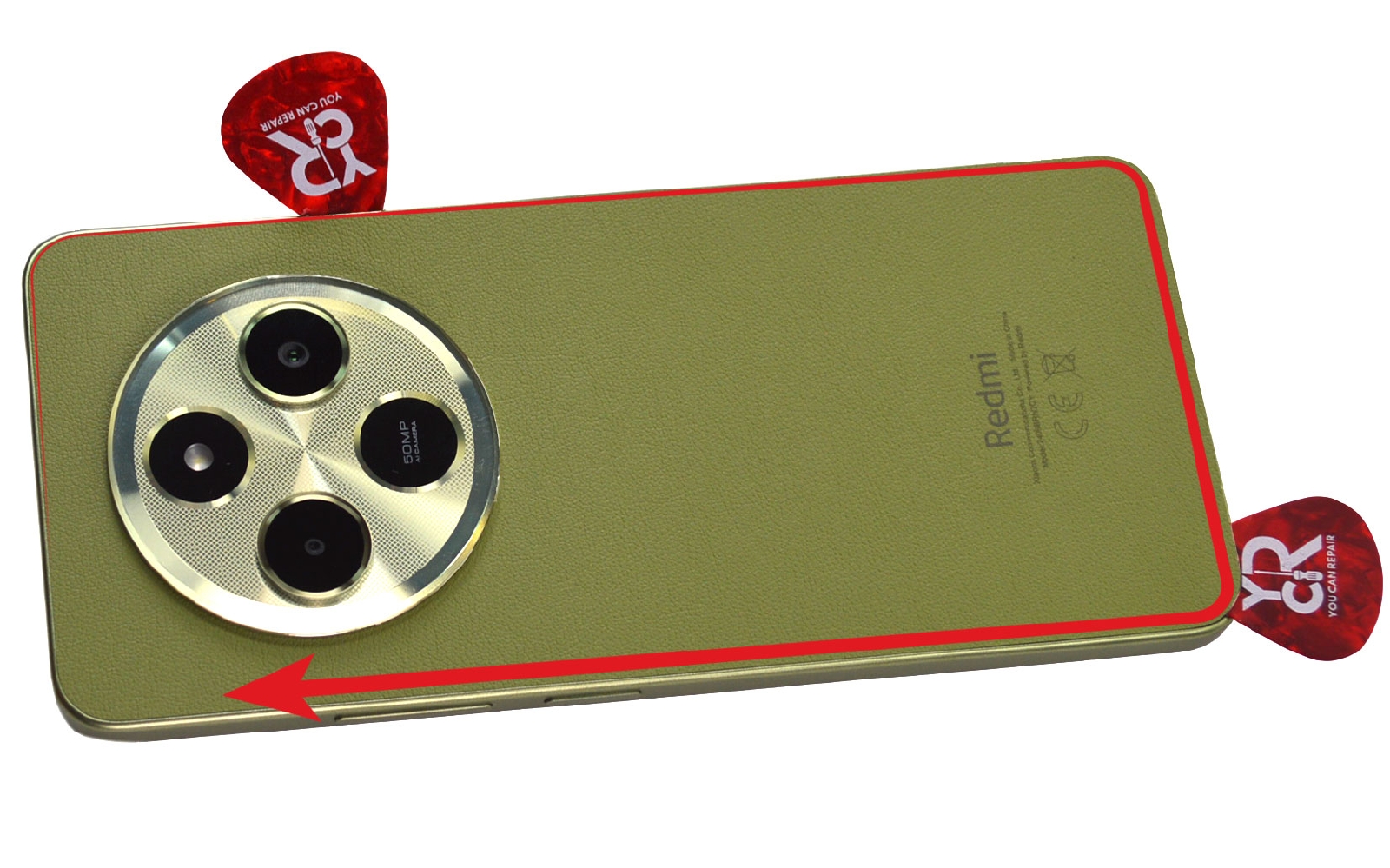 Comment changer la batterie sur Redmi 14C photo 2