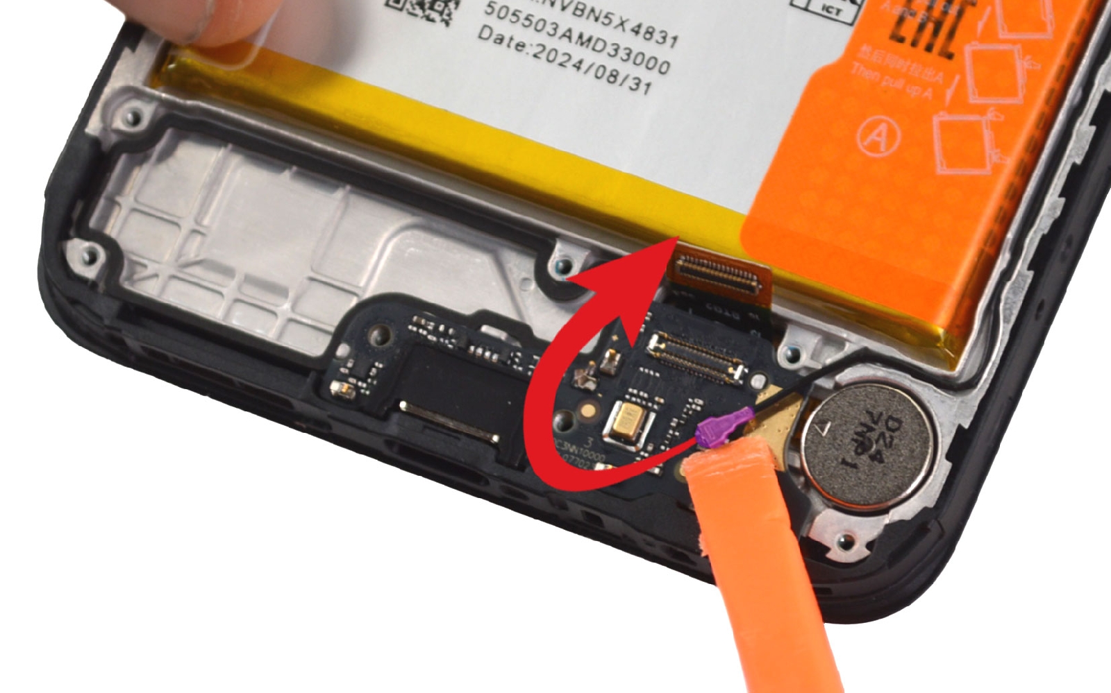 Comment changer le connecteur de charge  sur Redmi 14C photo 2