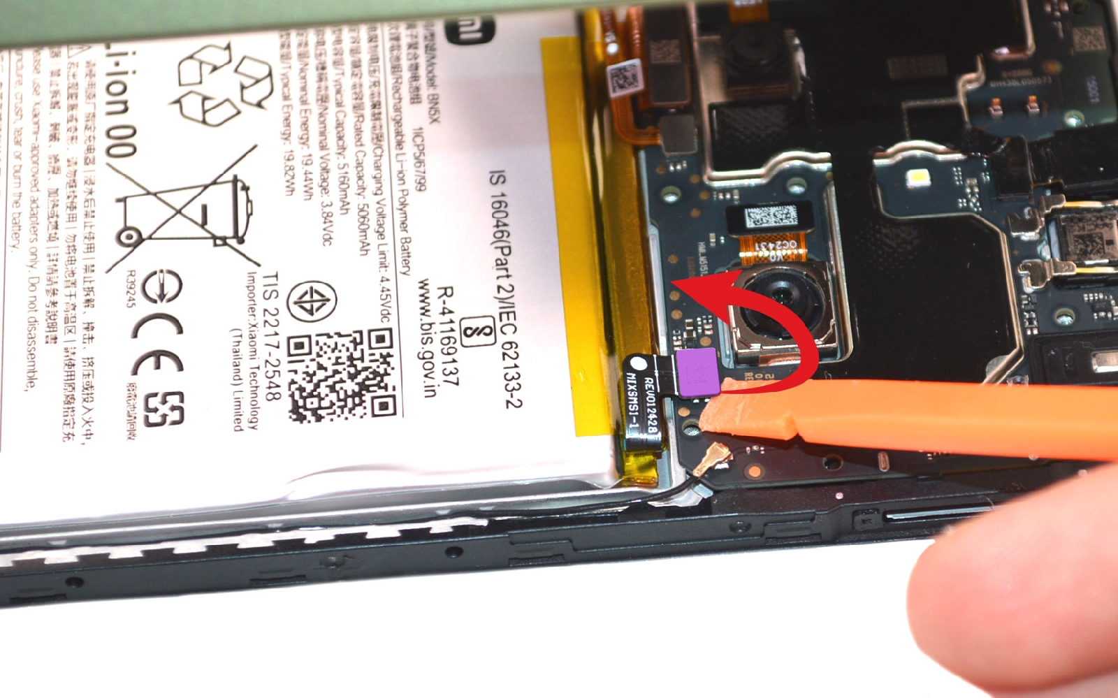 Comment changer le connecteur de charge  sur Redmi 14C photo 1