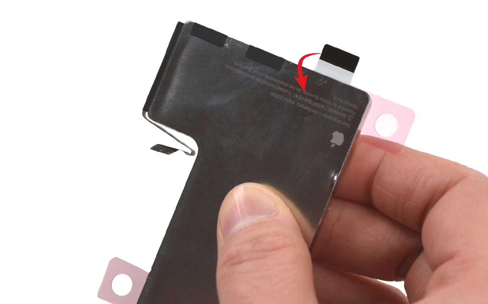 Comment changer la batterie sur iPhone 16 Pro photo 3