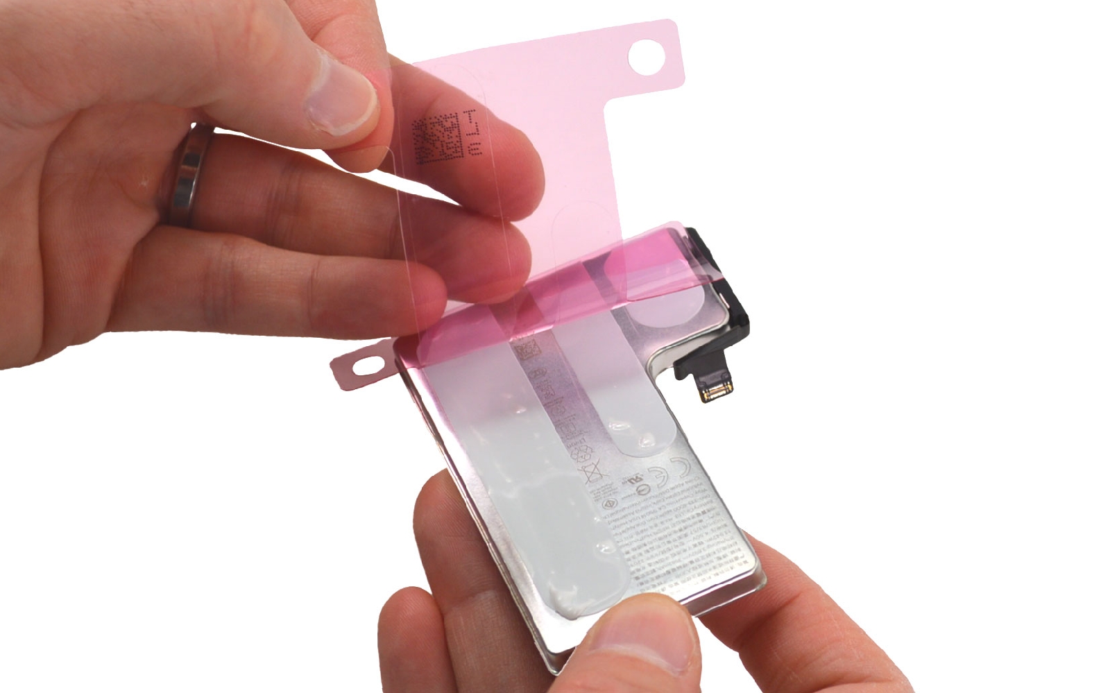 Comment changer la batterie sur iPhone 16 Pro photo 4