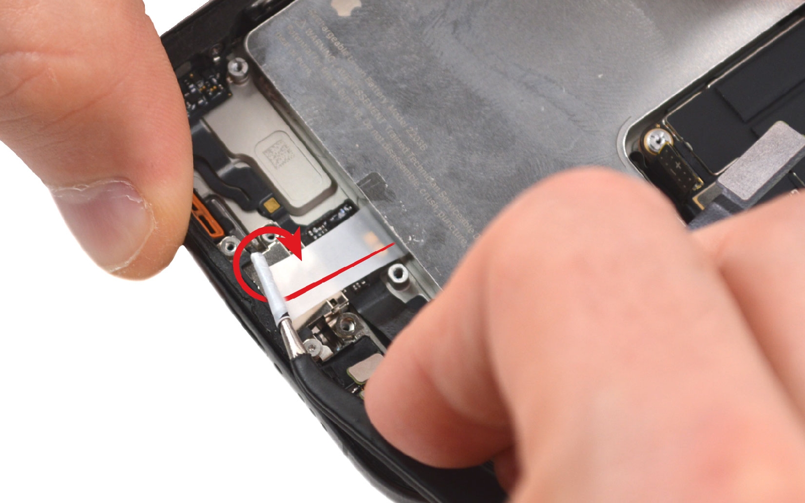 Comment changer la batterie sur iPhone 16 Pro photo 4