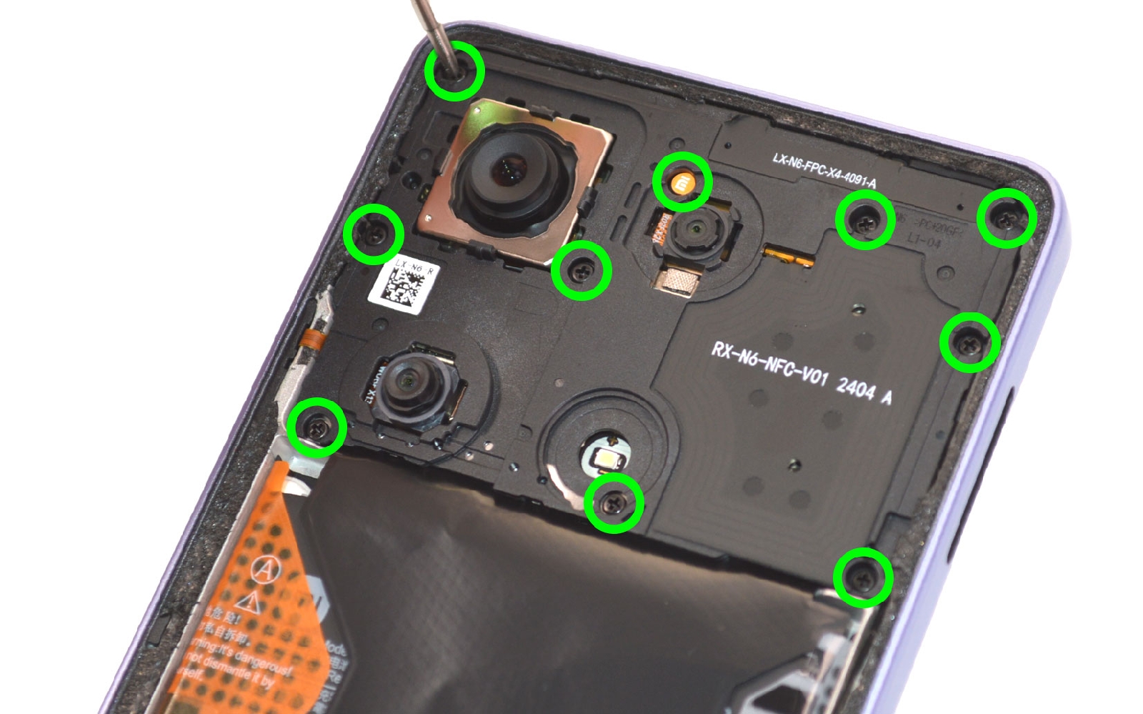 Comment changer l'écran sur Redmi Note 13 pro (4G) photo 1