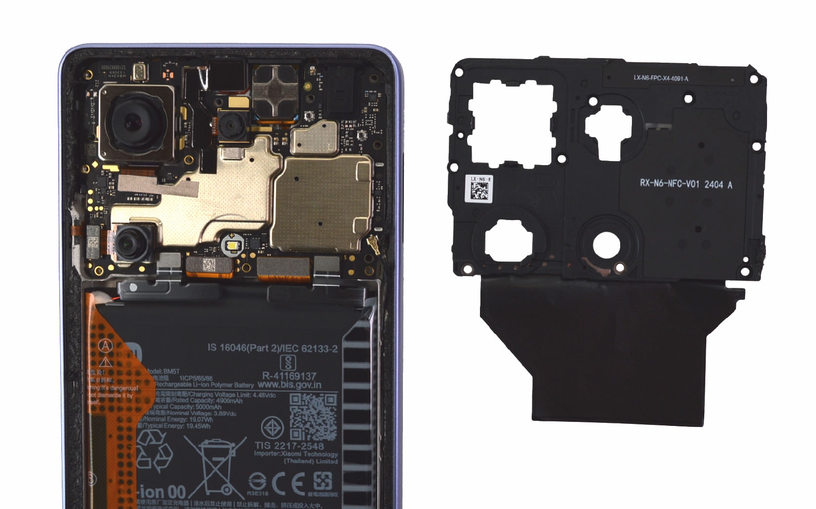 Comment changer la batterie sur Redmi Note 13 pro (4G) photo 4
