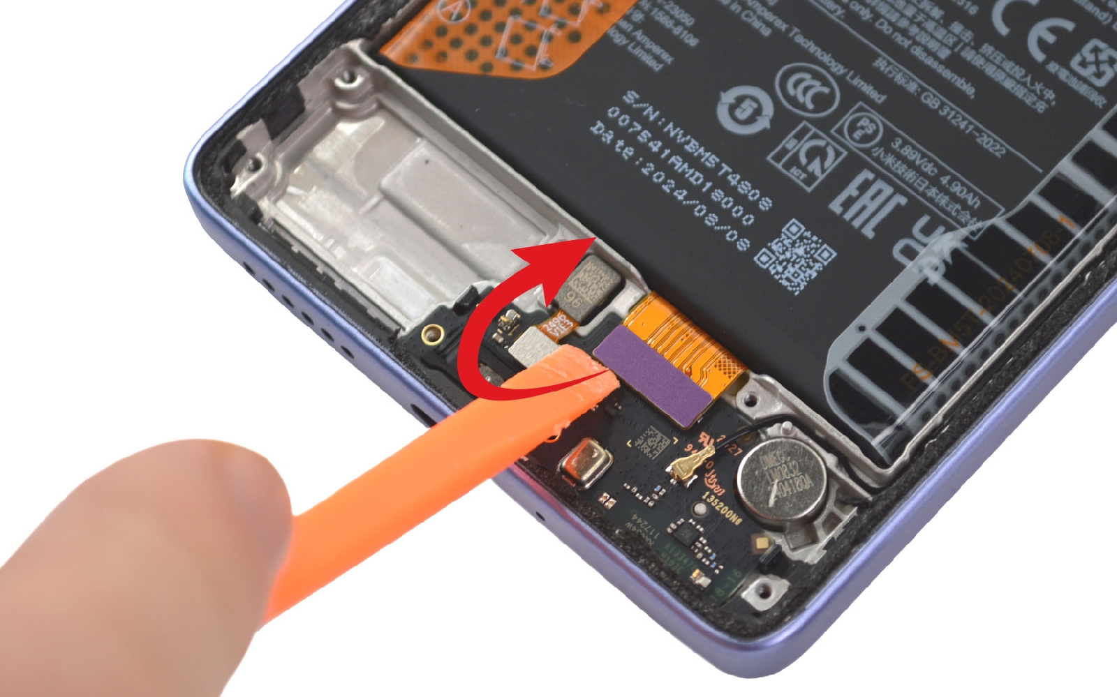 Comment changer le connecteur de charge  sur Redmi Note 13 pro (4G) photo 1