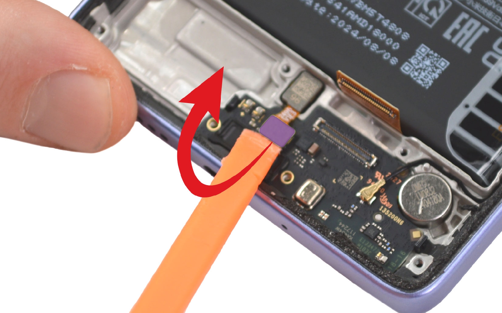 Comment changer le connecteur de charge  sur Redmi Note 13 pro (4G) photo 2