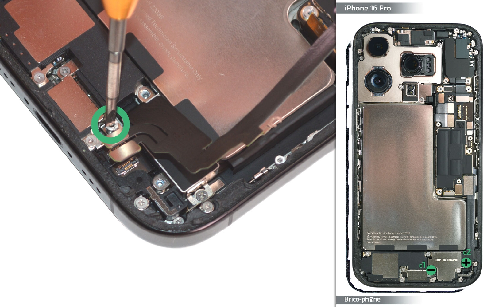 Comment changer le connecteur de charge  sur iPhone 16 Pro photo 1