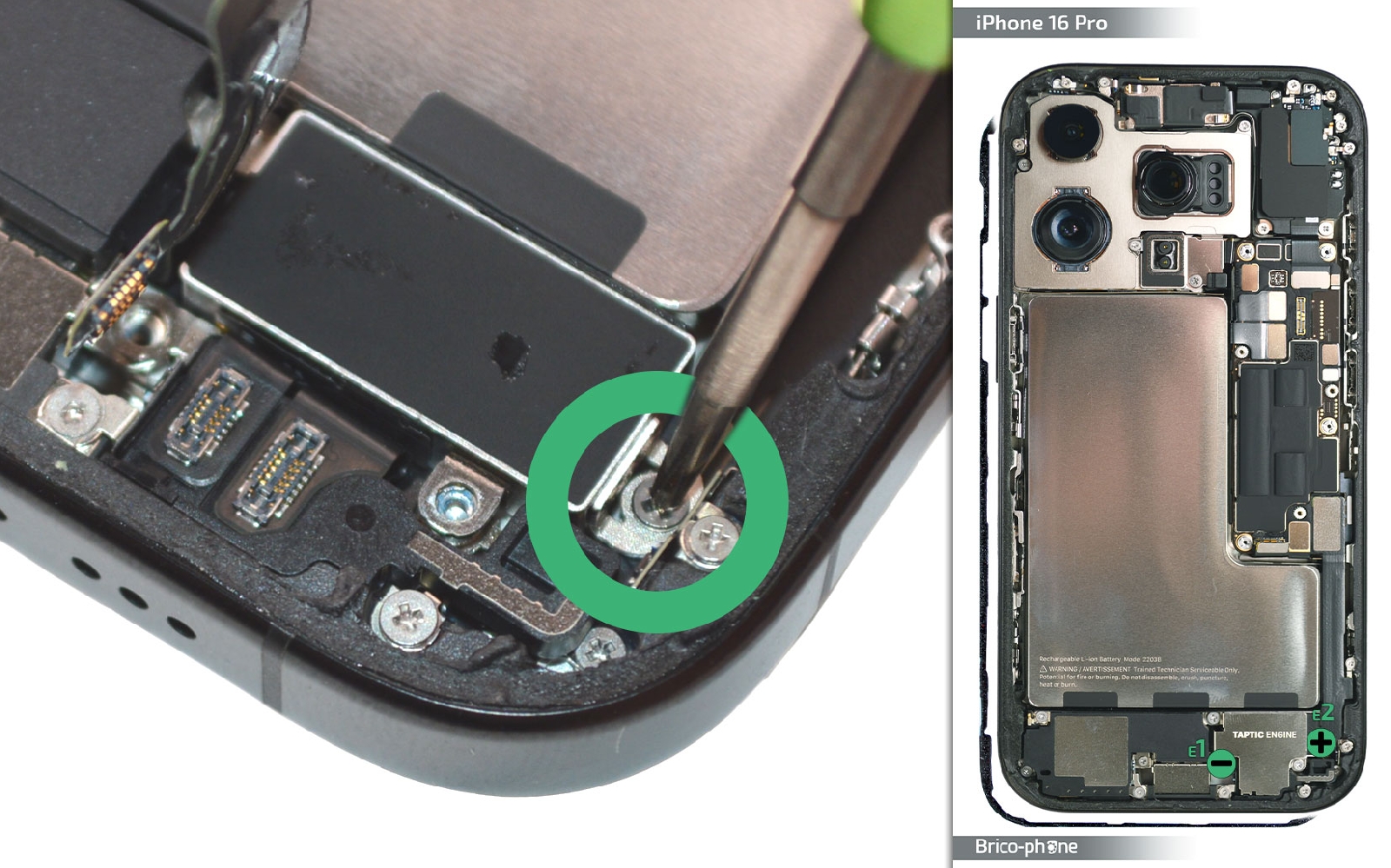 Comment changer le connecteur de charge  sur iPhone 16 Pro photo 2