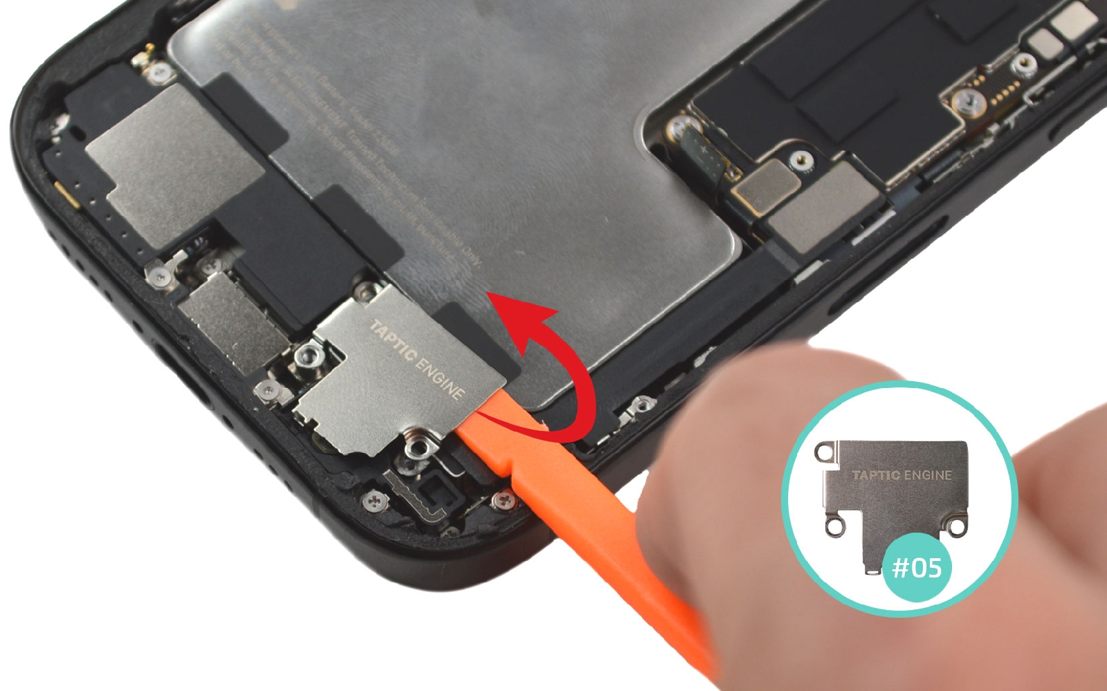 Comment changer le connecteur de charge  sur iPhone 16 Pro photo 3