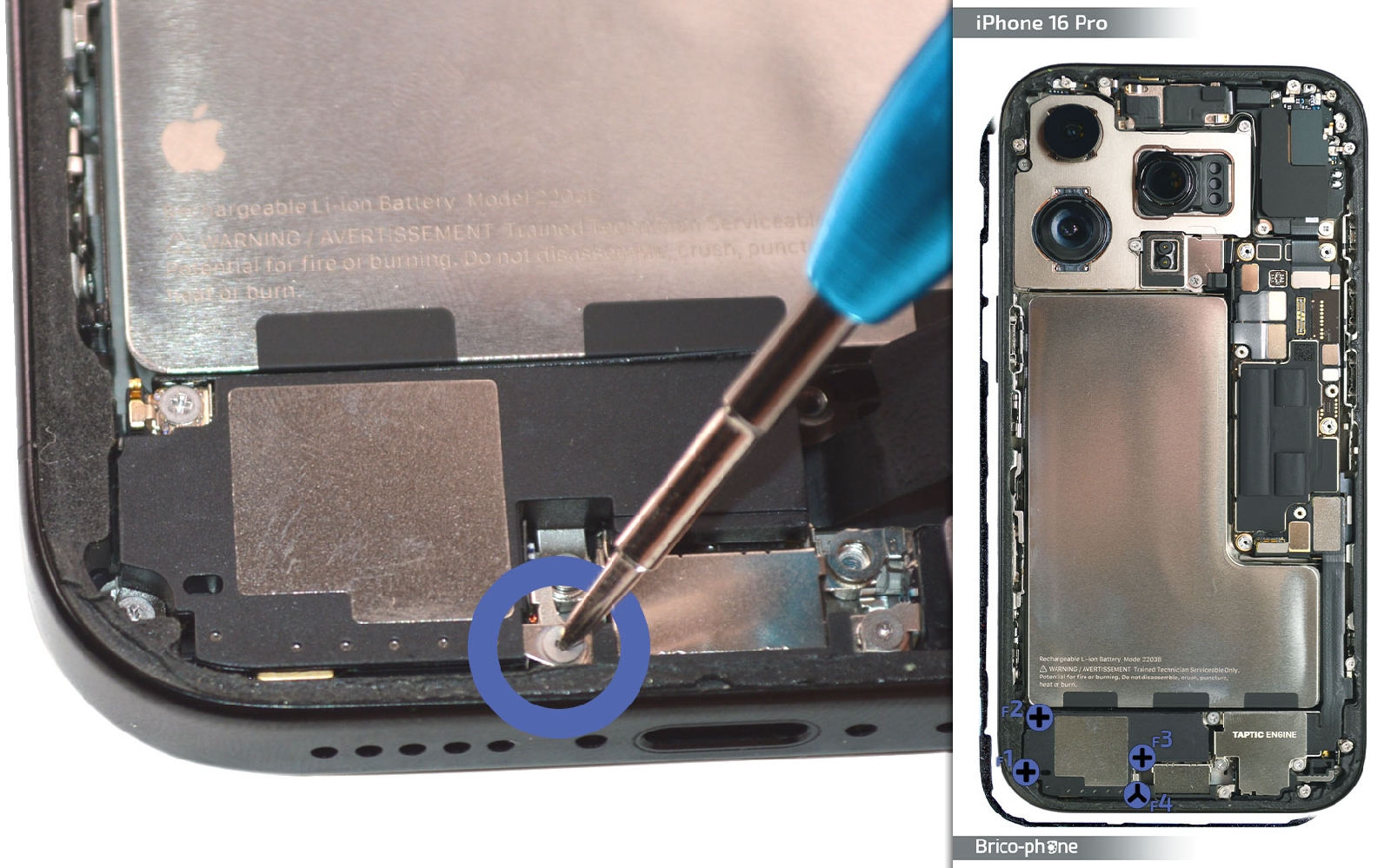 Comment changer le haut-parleur externe sur iPhone 16 Pro photo 1