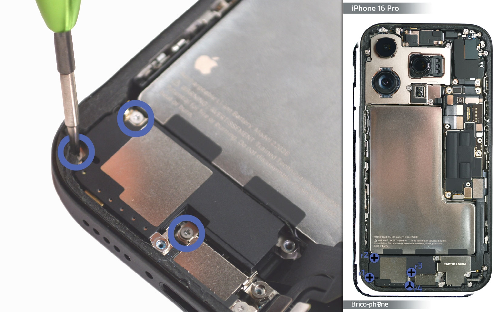 Comment changer le haut-parleur externe sur iPhone 16 Pro photo 2