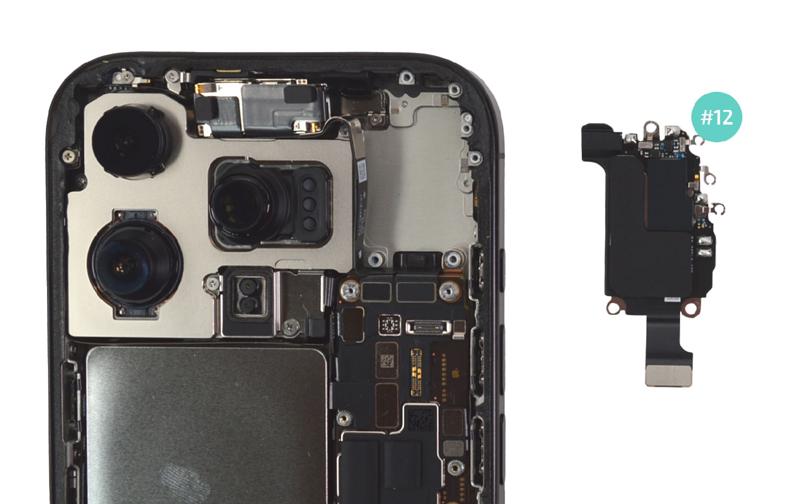 Comment changer la caméra frontale sur iPhone 16 Pro photo 3