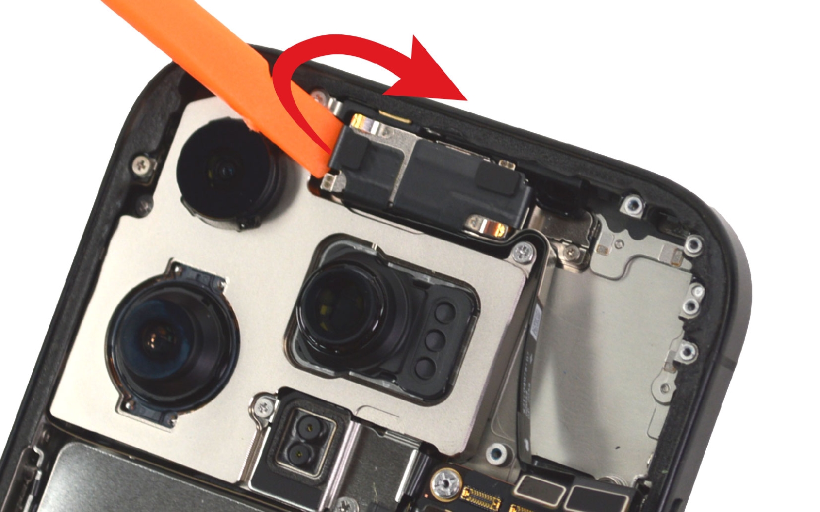 Comment changer la caméra frontale sur iPhone 16 Pro photo 3