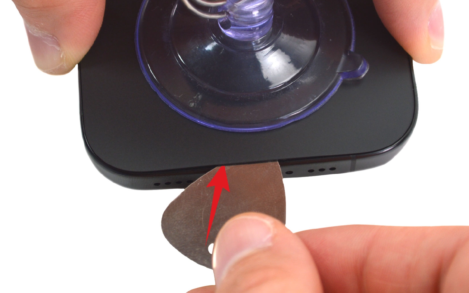 Comment changer le haut-parleur interne sur iPhone 16 Pro photo 1