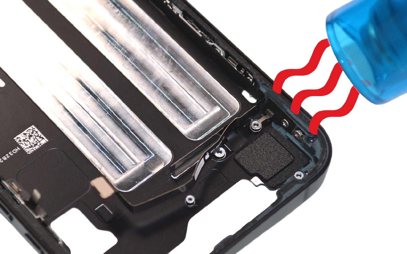 Guide de réparation sur iPhone 16e photo 2