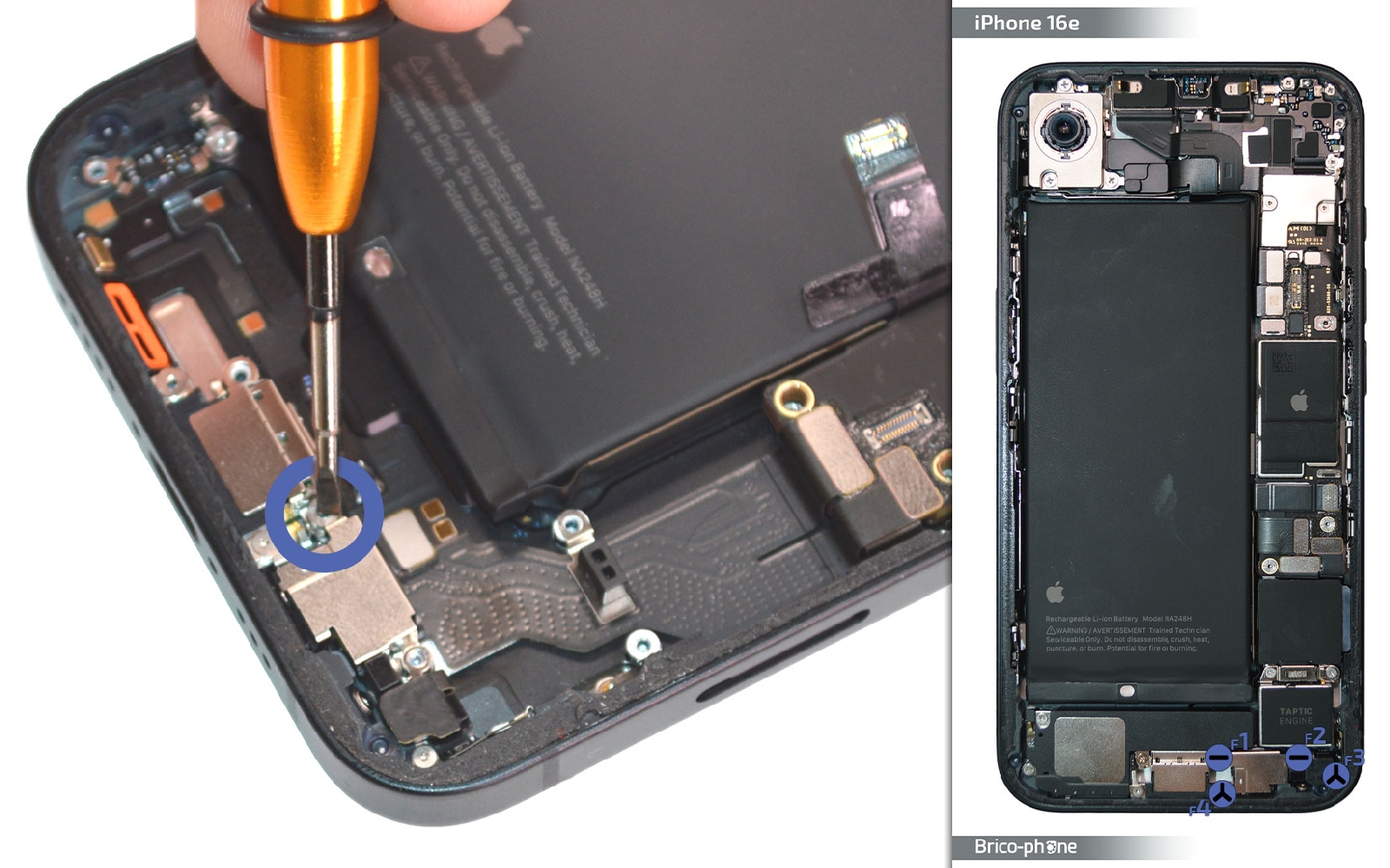 Guide de réparation sur iPhone 16e photo 1