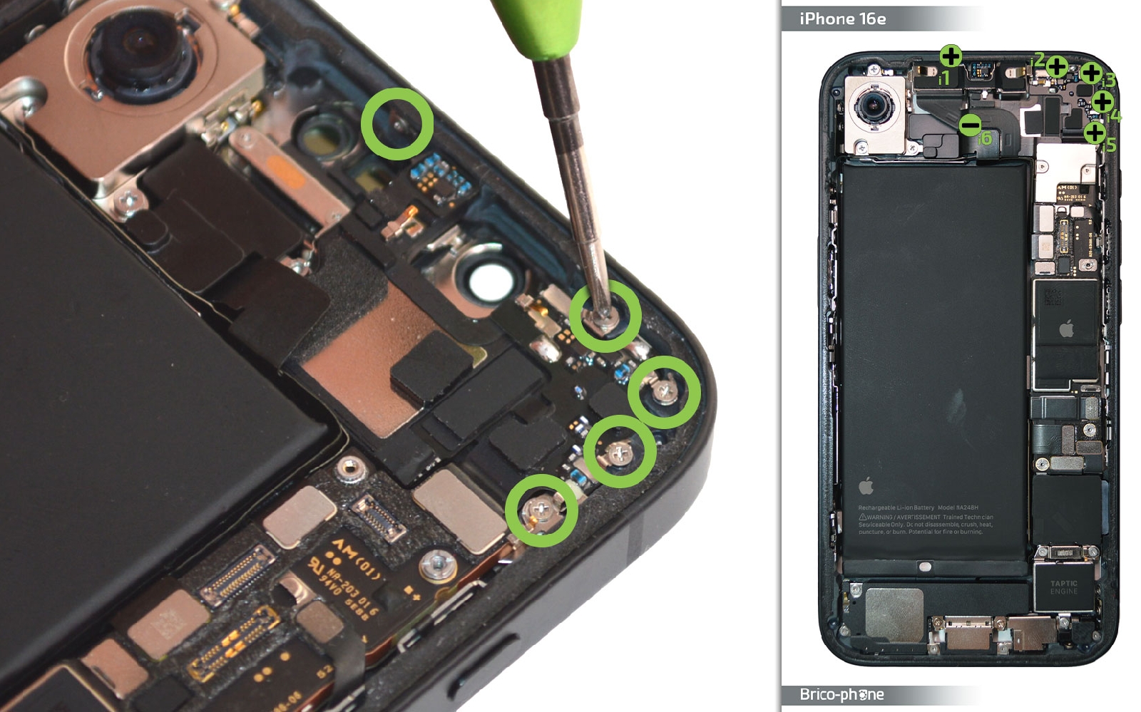 Guide de réparation sur iPhone 16e photo 1