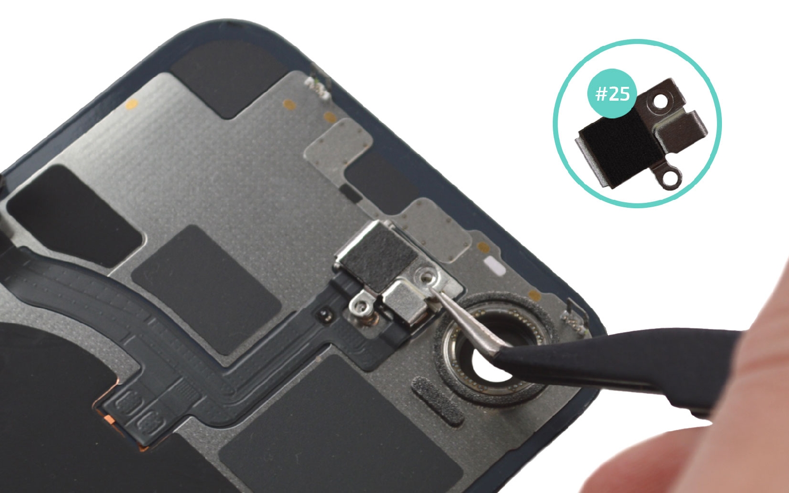 Guide de réparation sur iPhone 16e photo 2